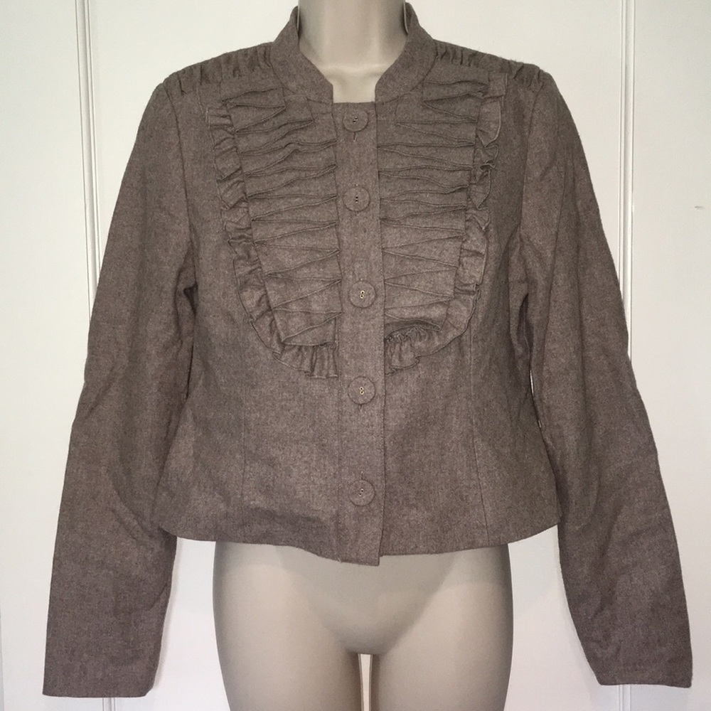Anthropologie Wool Blazer